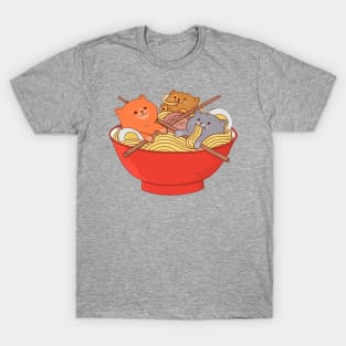 Cats Noodle Mukbang T-Shirt